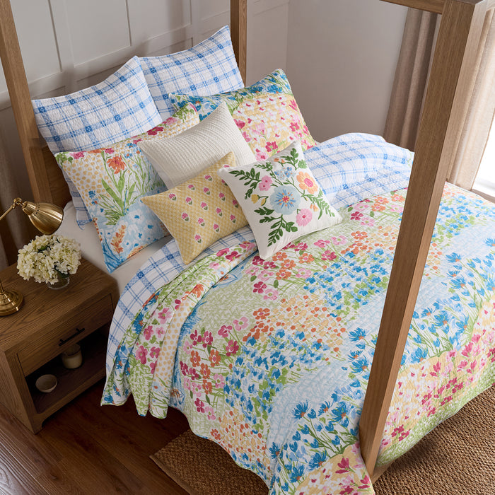 Blooming Hillside Euro Sham Set of 2