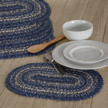Bluefalls Braided Placemats Set of 6