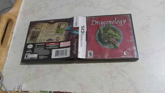 BOX ONLY Dragonology Nintendo DS NO GAME