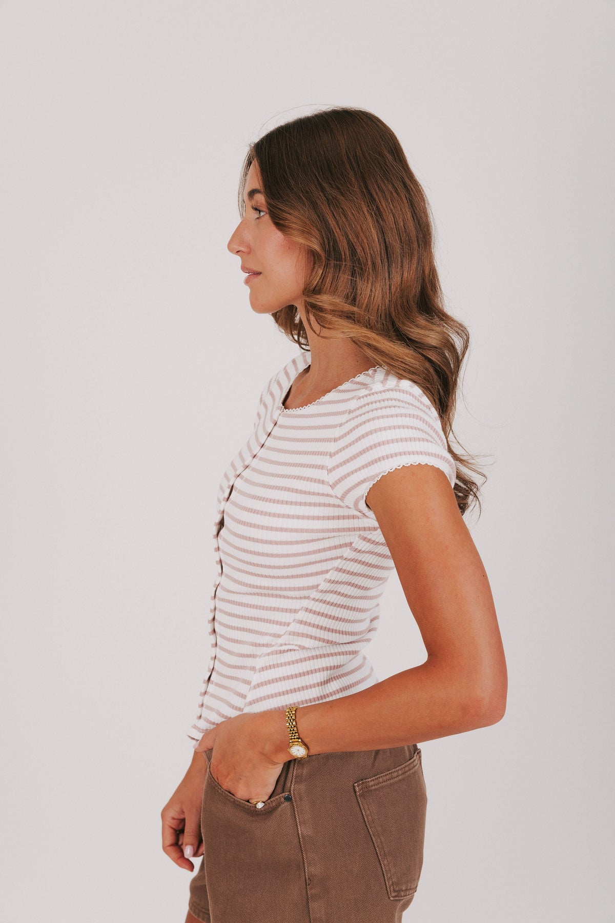 FREE PEOPLE - Most Wanted Striped Cardi