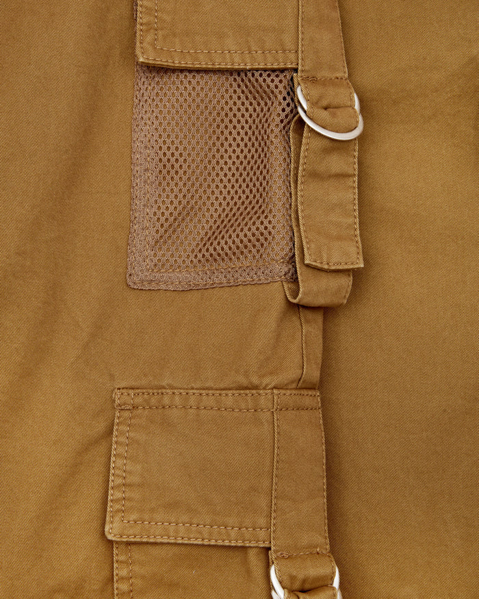 Cargo Short - Washed Tan
