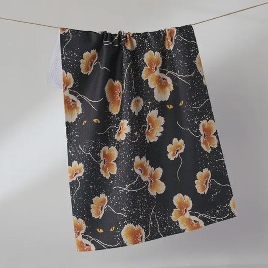 Cats Eye Kitchen Tea Towel