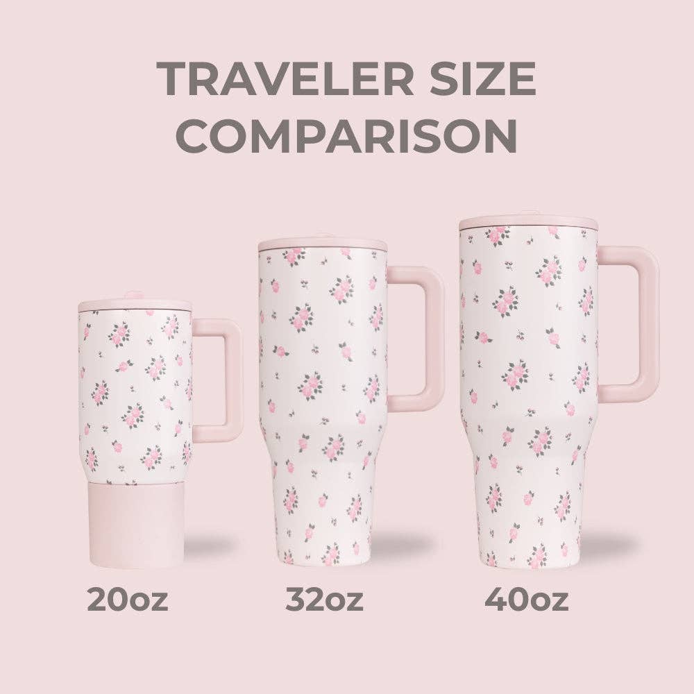 HYDROJUG - Traveler 20 oz -Wildrose
