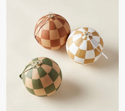 Checkered Ornament