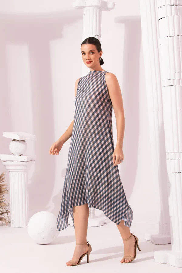 Casual Checks Dress