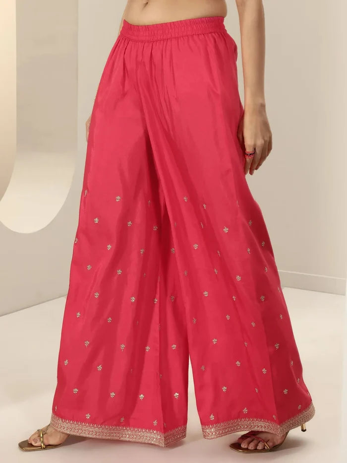 Coral Pink Bandhani Kurta Set