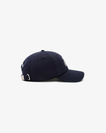 Cotton Dad Cap - Navy / Signature F