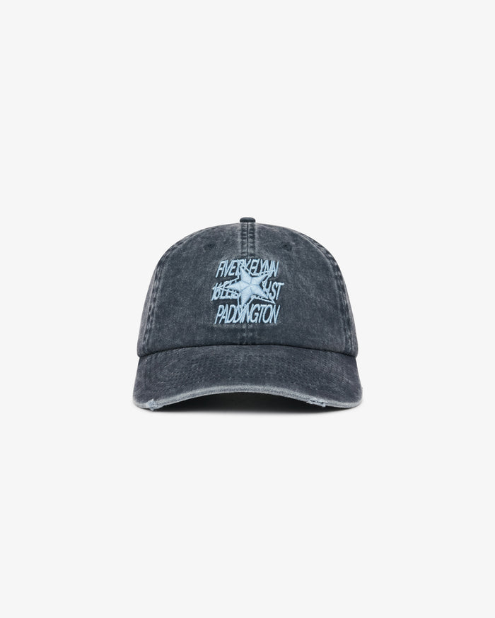 Cotton Dad Cap - Washed Navy