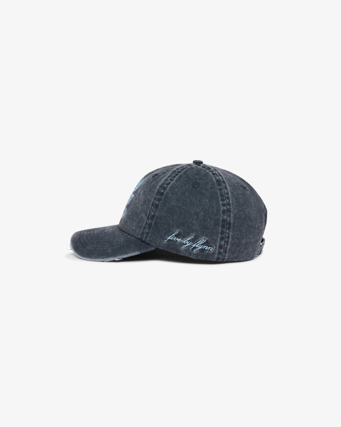 Cotton Dad Cap - Washed Navy