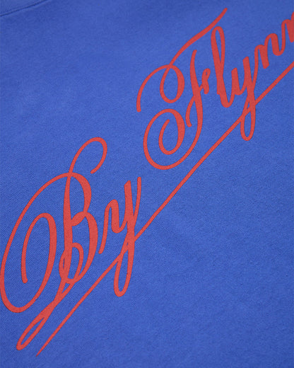 Cotton Tee - Cobalt