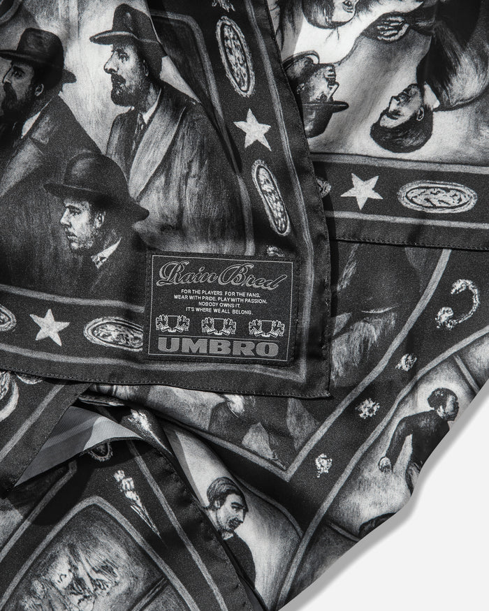 Umbro Crowd Masked Foulard Black Grey Gloves and Scarves Scarves and Warmneck UBMW2105FA63 BLK0028