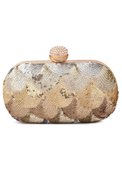Crystal Studded Clutch
