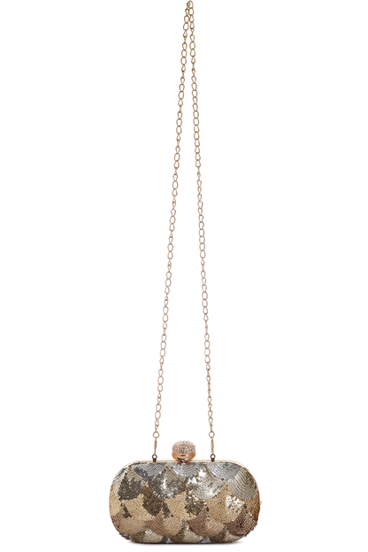 Crystal Studded Clutch