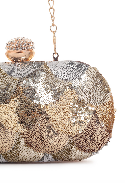 Crystal Studded Clutch