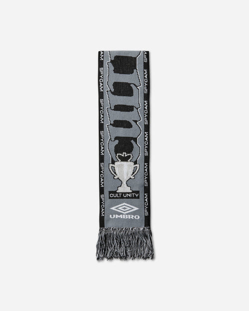 Umbro Cult Unity Scarf Black Grey Gloves and Scarves Scarves and Warmneck UBMW232YA11 BLK0028