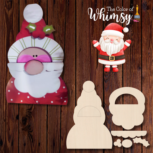 Cute Santa Claus Layered Hanger/Wall Decor
