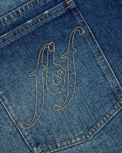 Denim Short - 90s Blue