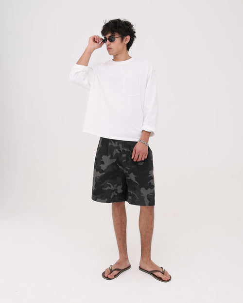 Drill Short - Black Camo