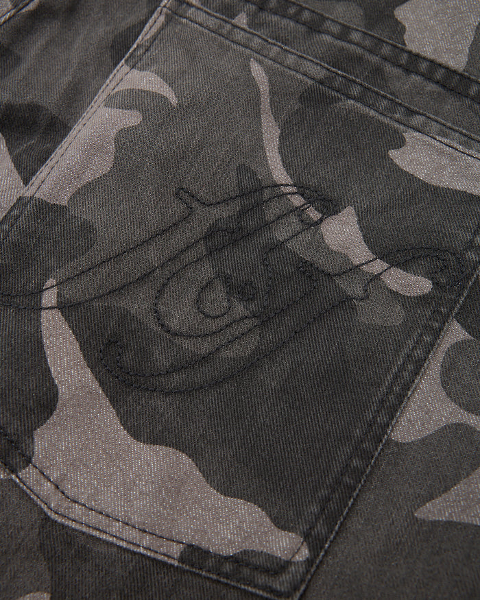 Drill Short - Black Camo