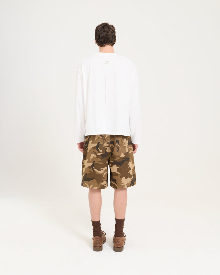 Drill Short - Brown Camo