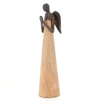 Du är en ängel, träfigur 31 cm