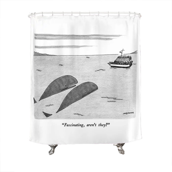 Fascinating, Aren't They Shower Curtain