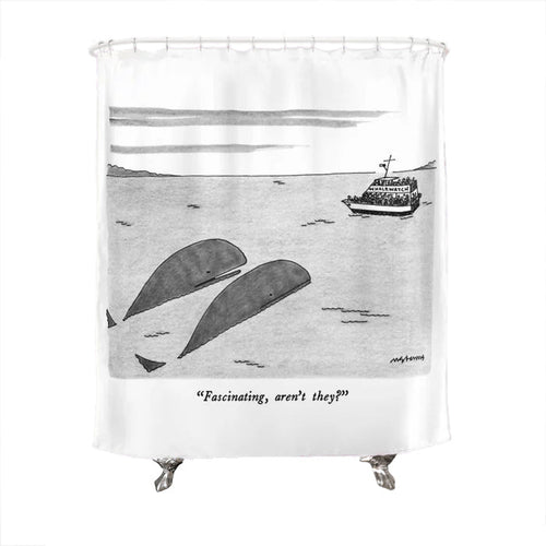 Fascinating, Aren't They Shower Curtain
