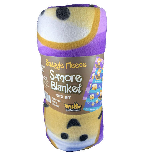 FLEECE BLANKET S-MORE ASST 50X60