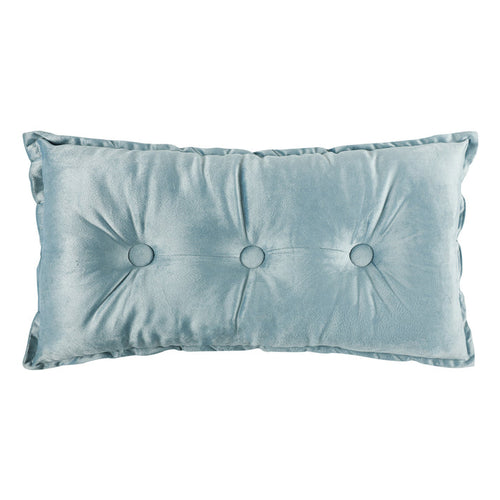 Levtex Home Florina Blue Velvet Pillow Decorative Pillows