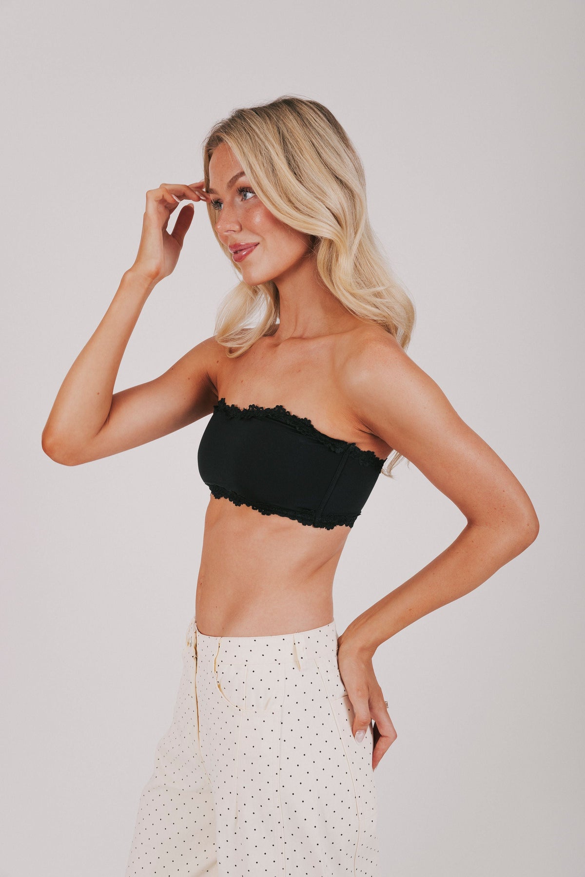 FREE PEOPLE - Charlie Lace Microfiber Bandeau