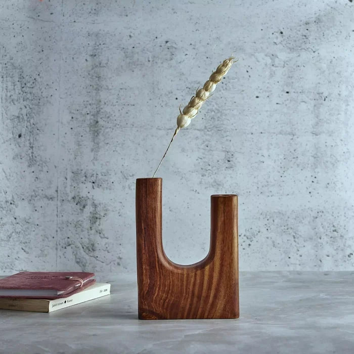 Gamta Wooden Vase
