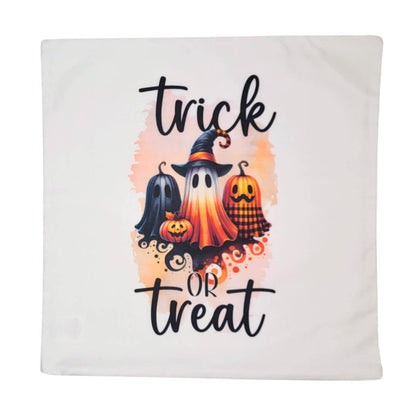 Ghosts Trick or Treat Fall Throw Pillow-Lange General Store