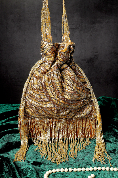Glittering Tassels Potli