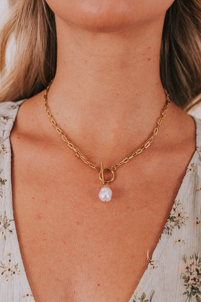 Endlessly Necklace - 18K Gold Plated