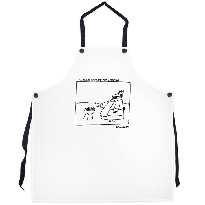 Grilling Aprons - "The King Can Do No Wrong"