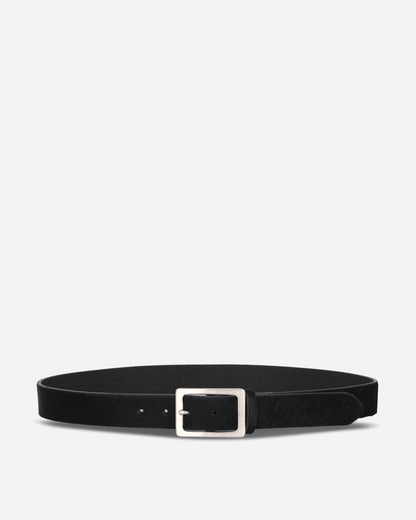 Neighborhood Hair-On Leather Belt Black Belts Belt 262PKNH-AC02 BLACK