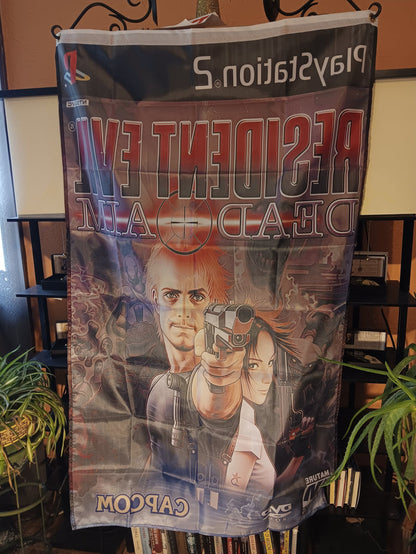 🎃 Halloween Resident Evil Dead Aim 3X5 Feet Flag Banner