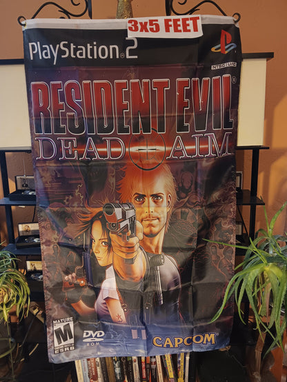 🎃 Halloween Resident Evil Dead Aim 3X5 Feet Flag Banner
