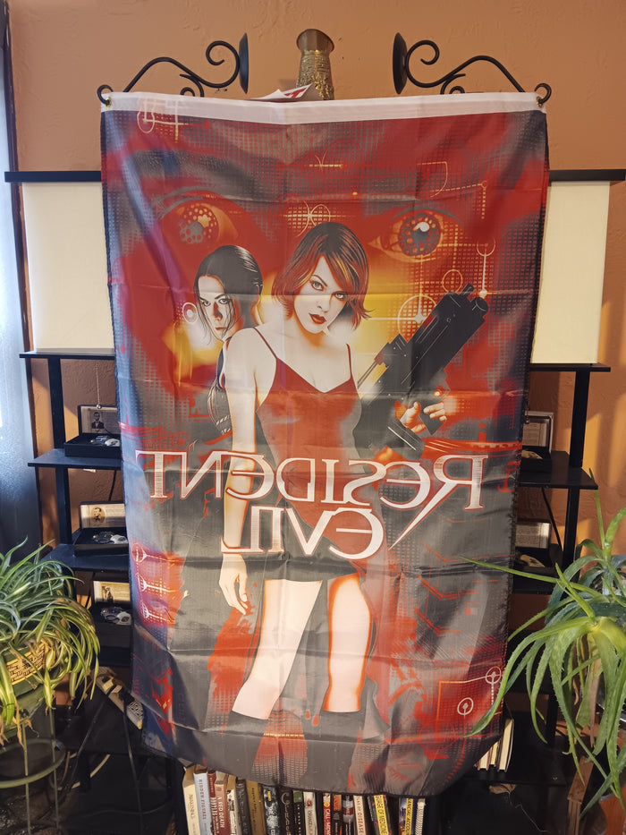 🎃 Halloween Resident Evil Milla Jovovich 3X5 Feet Flag Banner