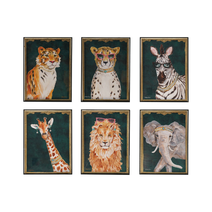 Hand Painted Animal Wall Decor