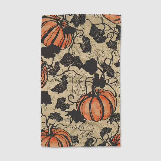 Harvest Curl Kitchen Tea Towel