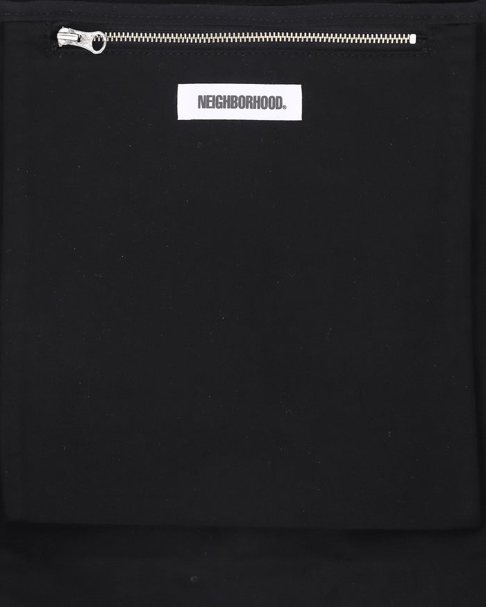 Neighborhood Hbt Newspaper Bag Black Bags and Backpacks Shoulder Bags 262TQNH-CG02 BLACK