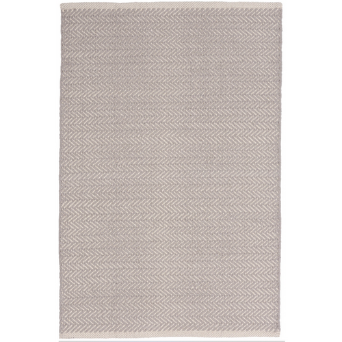 Herringbone Pearl & Grey Rug Indoor/Outdoor Performance