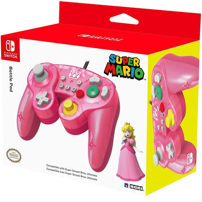 HORI Nintendo Switch Battle Pad Controller - Princess Peach Edition