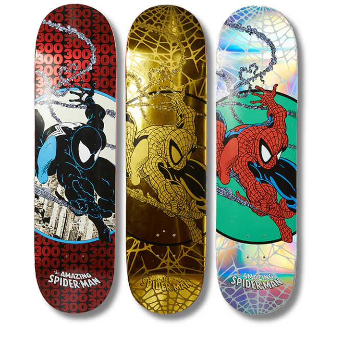 HUF x Spiderman Blind Bag Decks