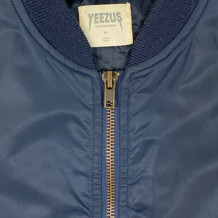 Yeezus Tour 2013 Wes Lang Patched Bomber Jacket