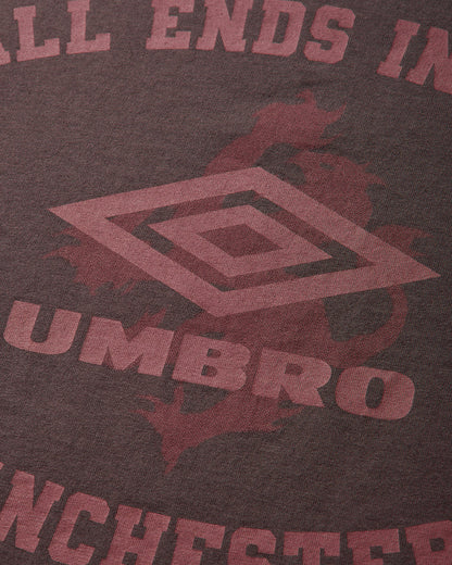 Umbro It All Ends In Tears T Shirt Plum T-Shirts Top UBMW0667JY184 BRW0044