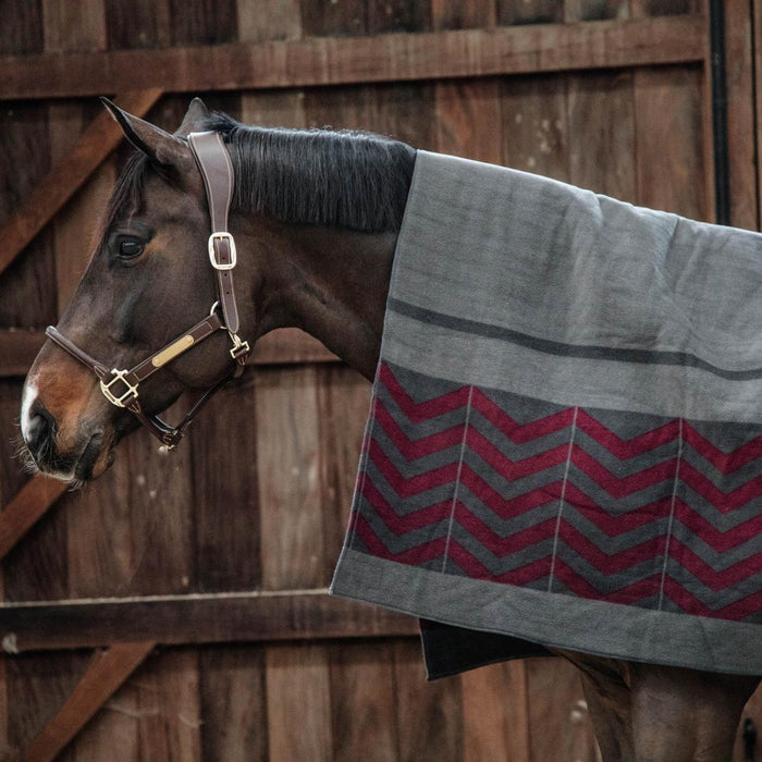 Kentucky Horsewear Heavy Fleece Rug Square Fishbone - Equiluxe Tack