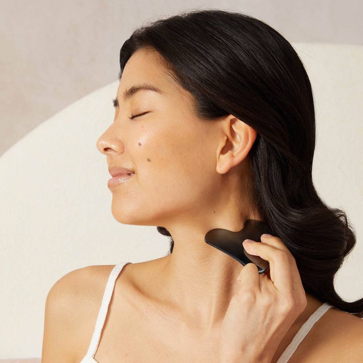 KITSCH - Stainless Steel Gua Sha - Matte Black
