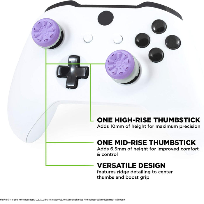 KontrolFreek FPS Freek Galaxy Purple for Xbox One and Xbox Series X|S Controllers